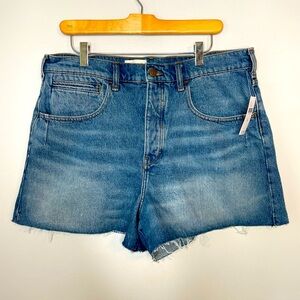 NWT Pilcro by Anthro High Rise Denim Shorts